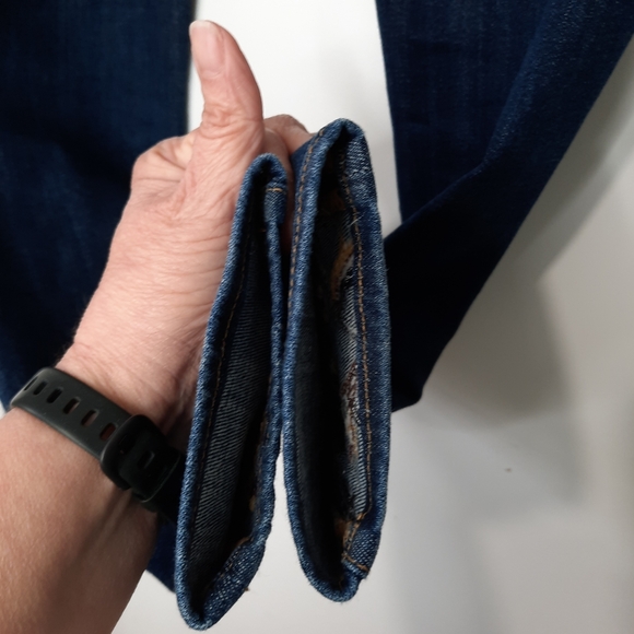 Driftwood Jackie Skinny Embroidered Jeans Mid Rise Stretch Womens Size 26W 28L - Picture 11 of 13